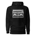 Social Blindspot Retro Boombox Hoodie (Black)